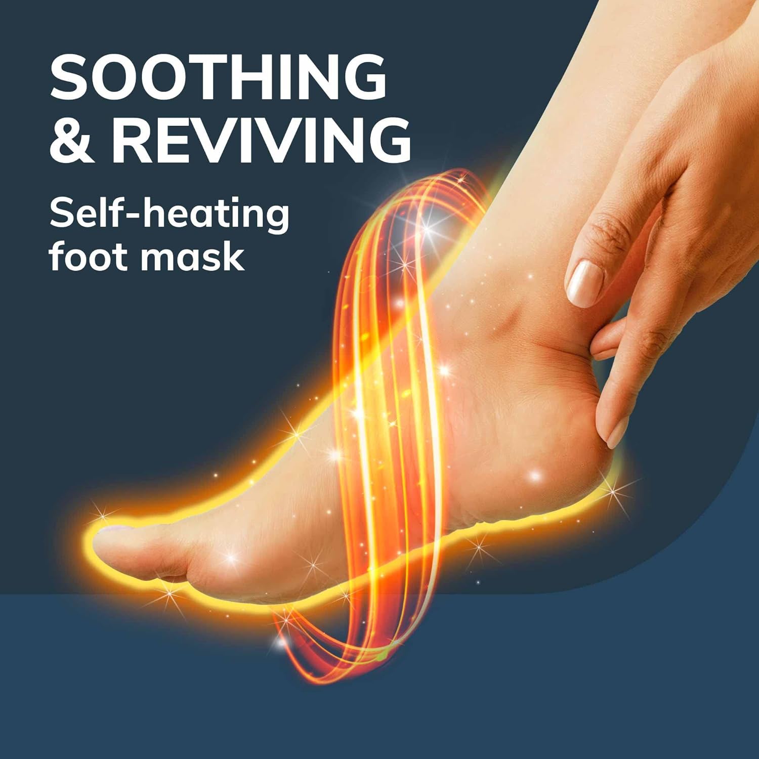 Dr. Scholls® Tired, Achy Feet Soothing  Reviving Foot Mask, 3 Pair, Warming Booties